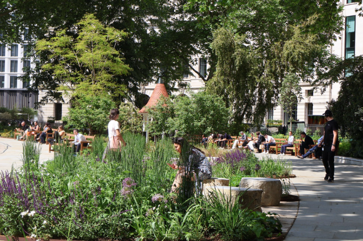 Finsbury gardens