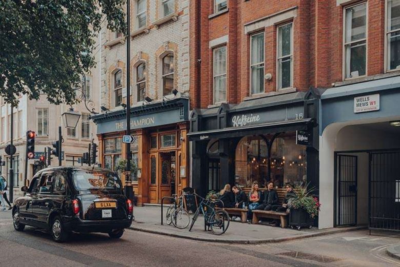 Fitzrovia alley way