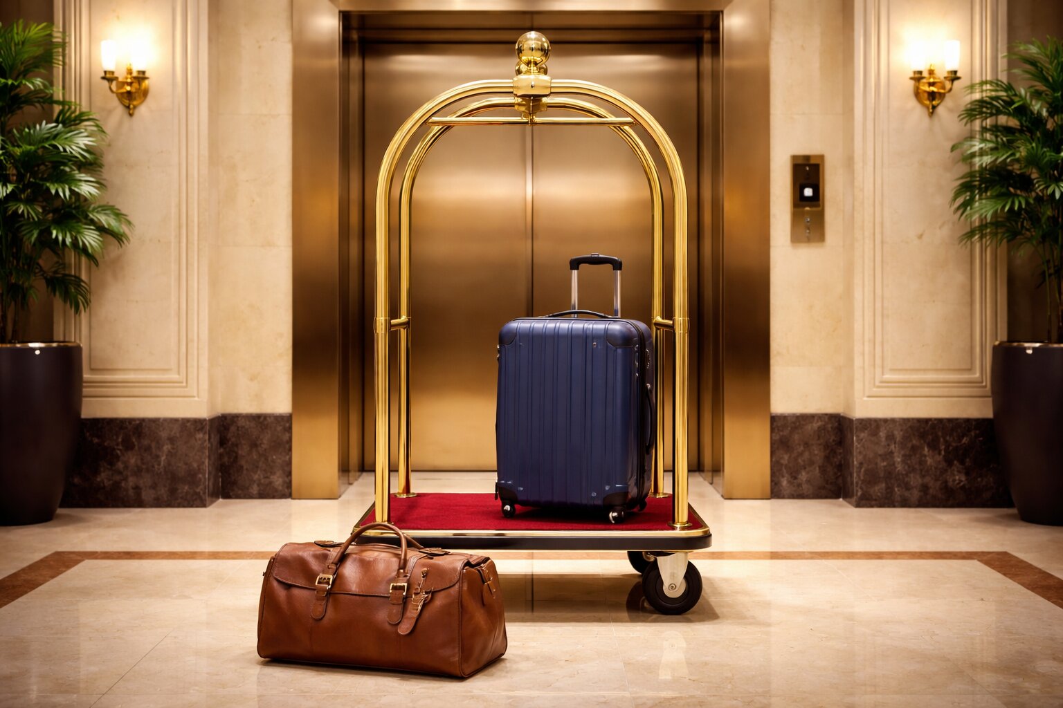 Luxury hotels by portier