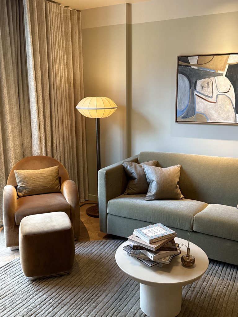the Newman Hotel suite in Fitzrovia, London