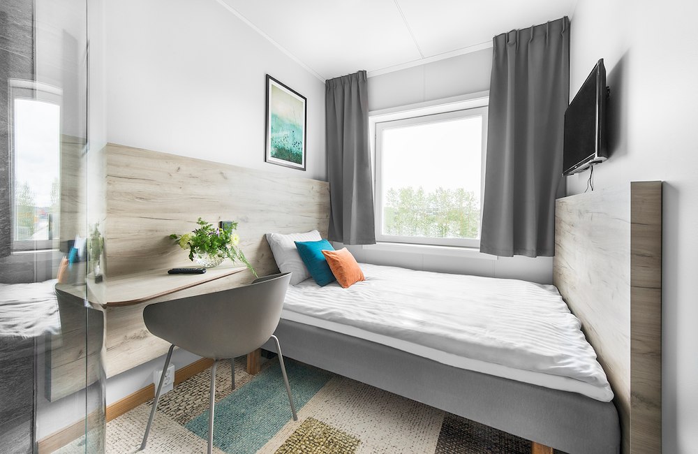 Enkelrum arenahotellet