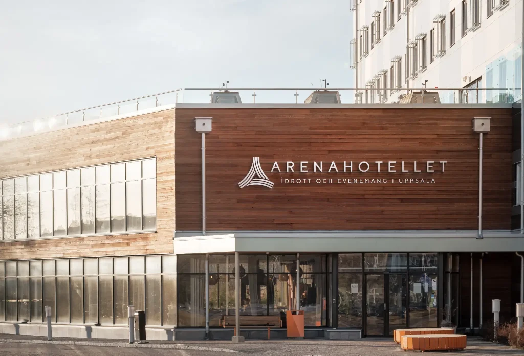 arenahotellets entré